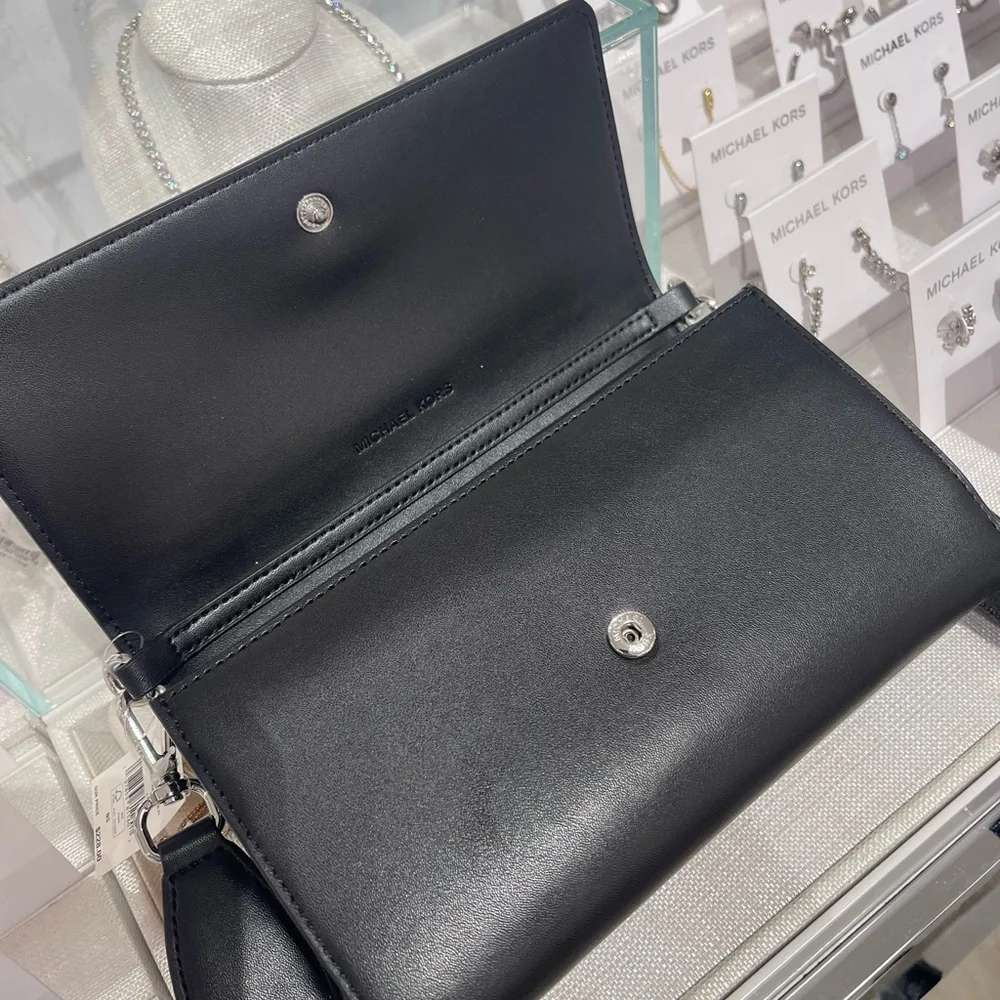 Michael Kors Black and Blue Crossbody Bag - Picture 11 of 16